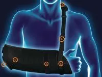 Бандаж поддерживающий для руки (косынка) ОРТОНИК ПС-712, сетчатый, универсальный