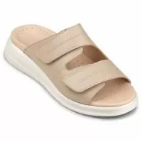 Сабо ортопедические женские Doctor Thomas DTD-251-6 кожаные цвет бежевый 