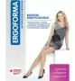 Колготки компрессионные Ergoforma 112 1 класс компрессии полупрозрачные черные 