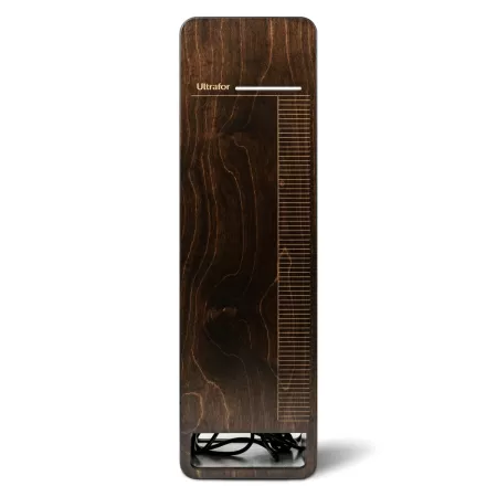 Облучатель-рециркулятор бактерицидный бытовой Ultrafor, 2 лампы по 30 Вт, с счетчиком наработки ламп, темное дерево