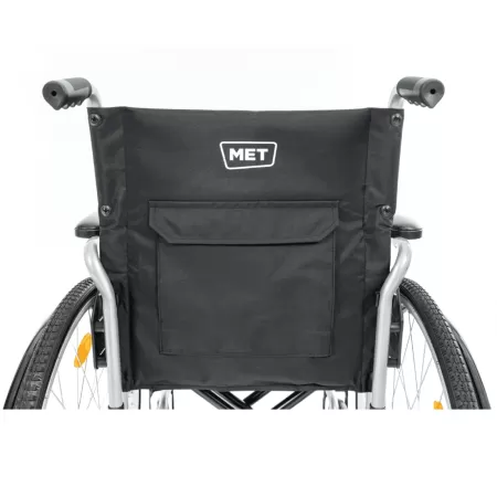 Кресло-коляска МЕТ TRANSIT 350 с транзитными колесами, колеса пневматические