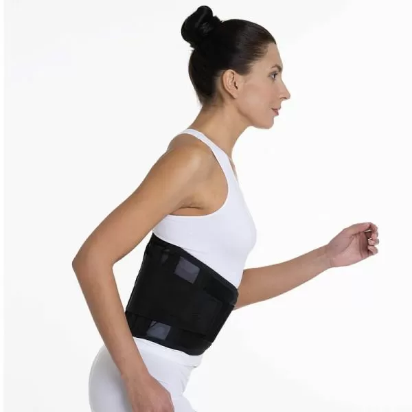 Корсет поясничный Комфорт К-608, высота 22 см, 6 ребер жесткости