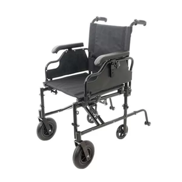 Кресло-коляска механическая Barry A8 Т, ширина сиденья 46см, пневматические колеса