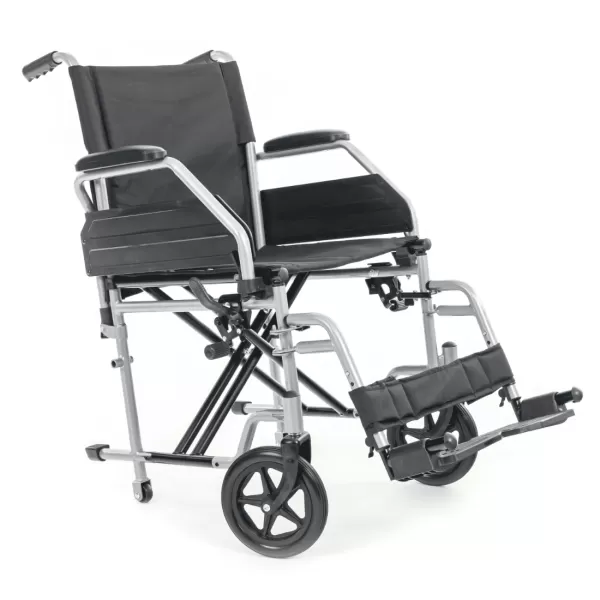 Кресло-коляска МЕТ TRANSIT 350 с транзитными колесами, колеса пневматические