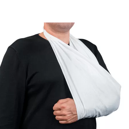 Повязка косыночная универсальная МЕДПЛАНТ ПКу-01, цвет белый, упаковка Вакуум, артикул 1265