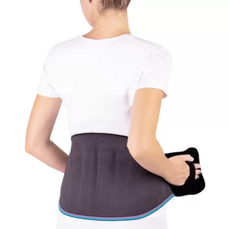 Корсет ортопедический для женщин Тривес Evolution Т-1582, высота 25см, 4 ребра жесткости, черный 