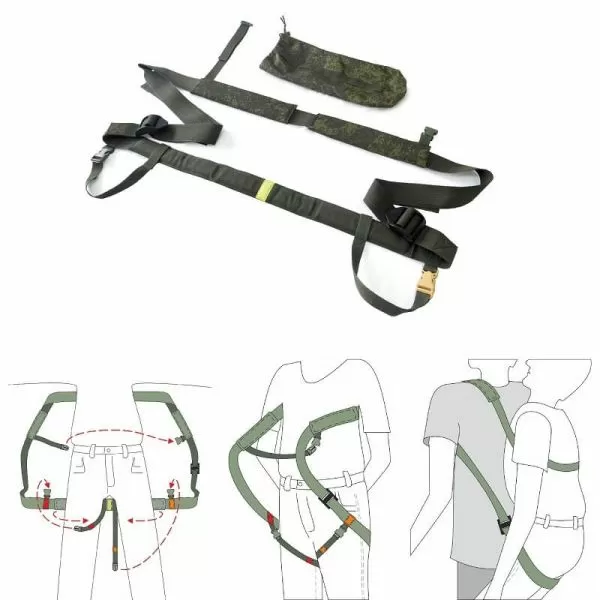 Ременное устройство для переноса пострадавших МЕДПЛАНТ РУП, артикул 1328
