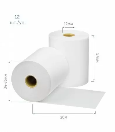 Термобумага для принтера алкотестера Tigon M-3003