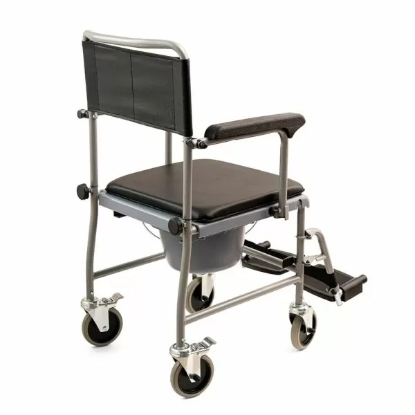 Кресло-каталка Barry W2 с санитарным оснащением, ширина сиденья 44 см