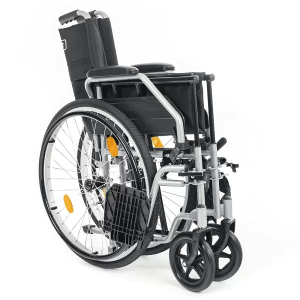 Кресло-коляска МЕТ TRANSIT 350 с транзитными колесами, колеса пневматические