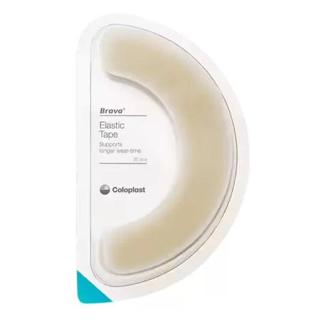 Пластина-полукольцо эластичная Coloplast Brava 120700, 20 шт в упаковке