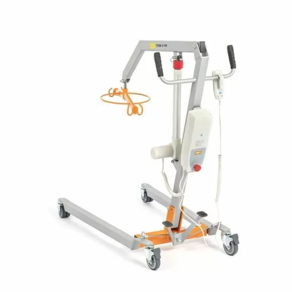 Подъемник для инвалидов с электроприводом MET TITAN 150 передвижной, свинцовый аккумулятор