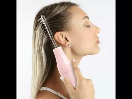 Аппарат для дарсонвализации GEZATONE BP-7000 для ухода за волосами с 5 насадками 