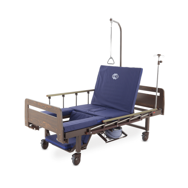 Кровать механическая MED-MOS YG-6 ЛДСП венге с туалетом