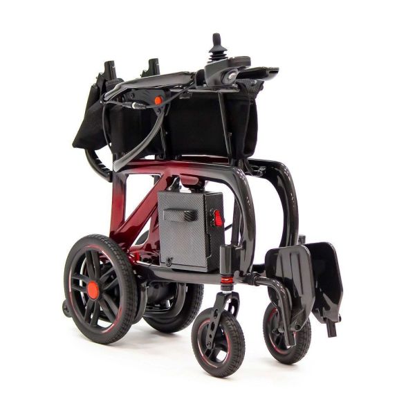 Кресло-коляска с электроприводом MET HANSY с карбоновой рамой, ширина сиденья 40 см