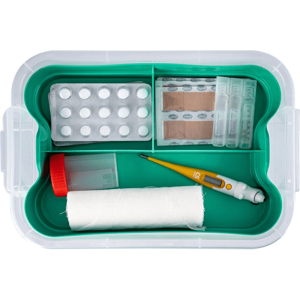 Контейнер для аптечки Домашний доктор 6.5 л 310x200x180 мм в ассортименте 