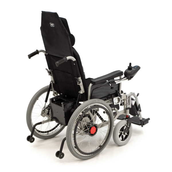 Кресло-коляска с электроприводом MET COMFORT 21 NEW, артикул 21158, ширина сиденья 45 см, колеса пневматические