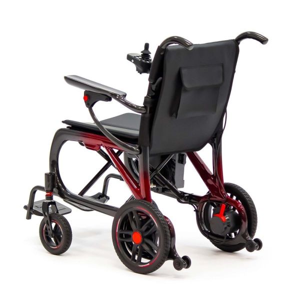 Кресло-коляска с электроприводом MET HANSY с карбоновой рамой, ширина сиденья 40 см
