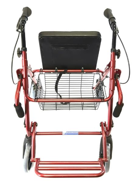 Ходунки-каталка "Titan Deutschland Gmbh" на четырех колесах с подножкой LY-582, серия "Optimal-Kappa