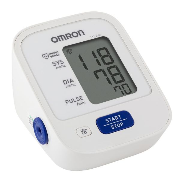Тонометр автоматический на плечо OMRON M2 Eco с манжетой 22-32 см и адаптером (HEM-7126-ARU)